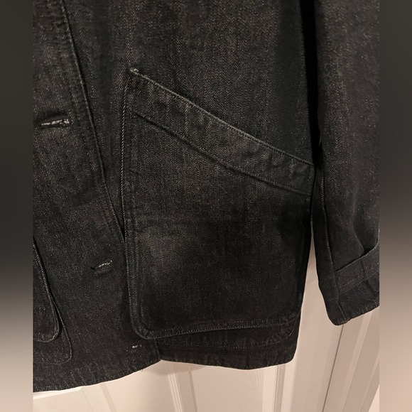 J. Crew Barn Jacket in Black Denim - Picture 5 of 8